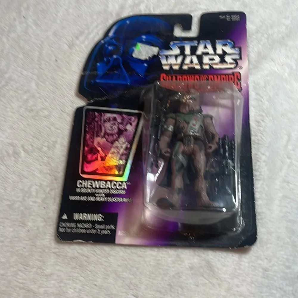 Vintage 1996 Star Wars shadows of the empire Chewbacca bounty hunter disguise